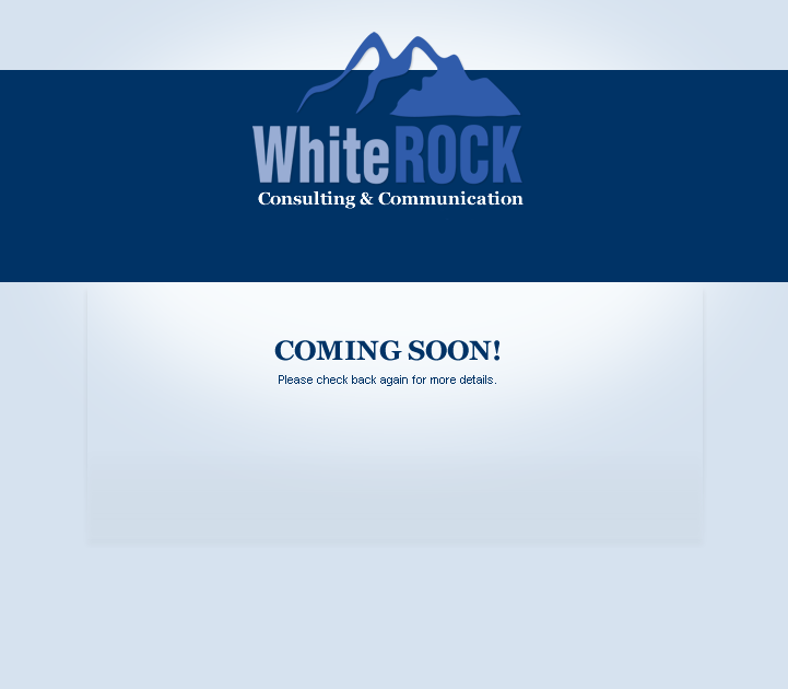 White Rock Consulting & Communication